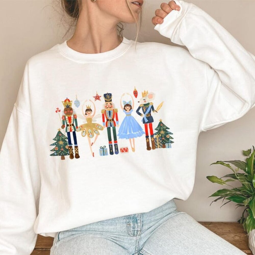 V3 Nutcracker Sweatshirt, Christmas Nutcracker Sweatshirt, Christmas Sweatshirt